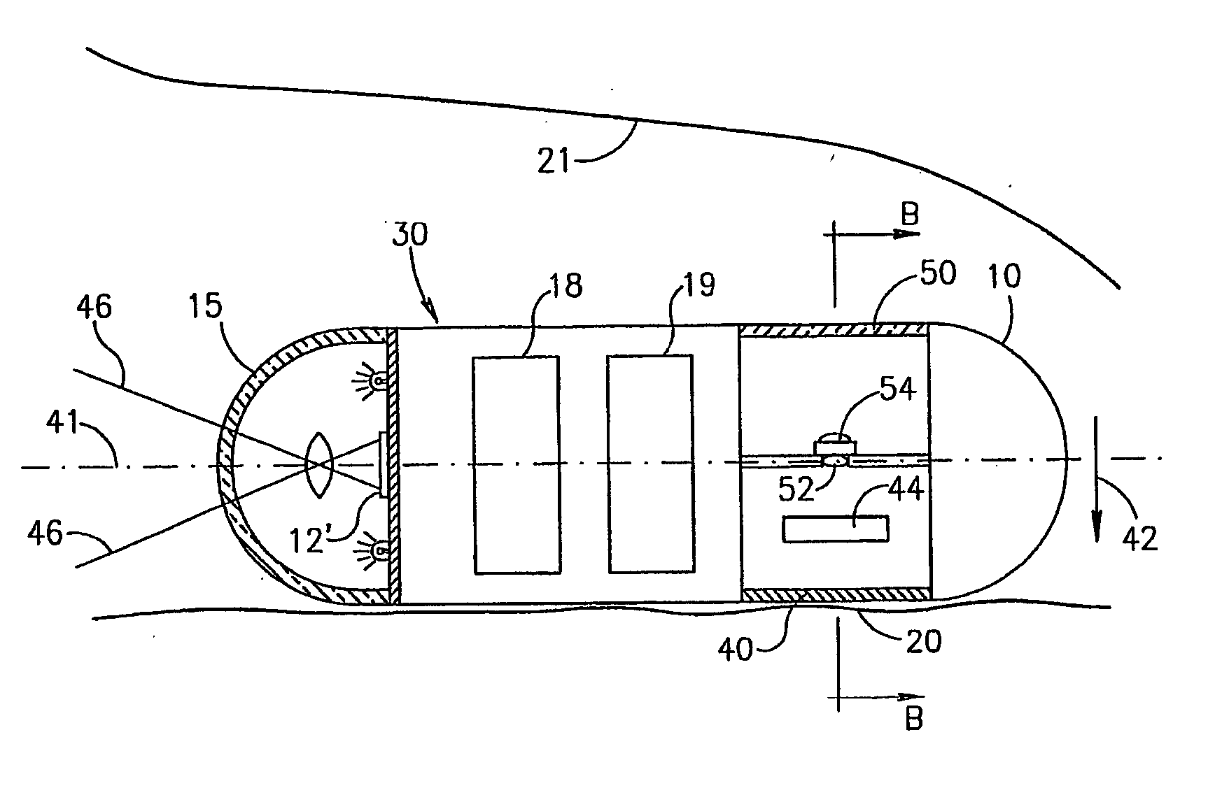 Method and device for imaging body lumens