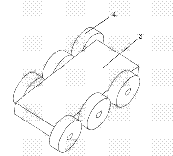 Driving wheel combined mechanism