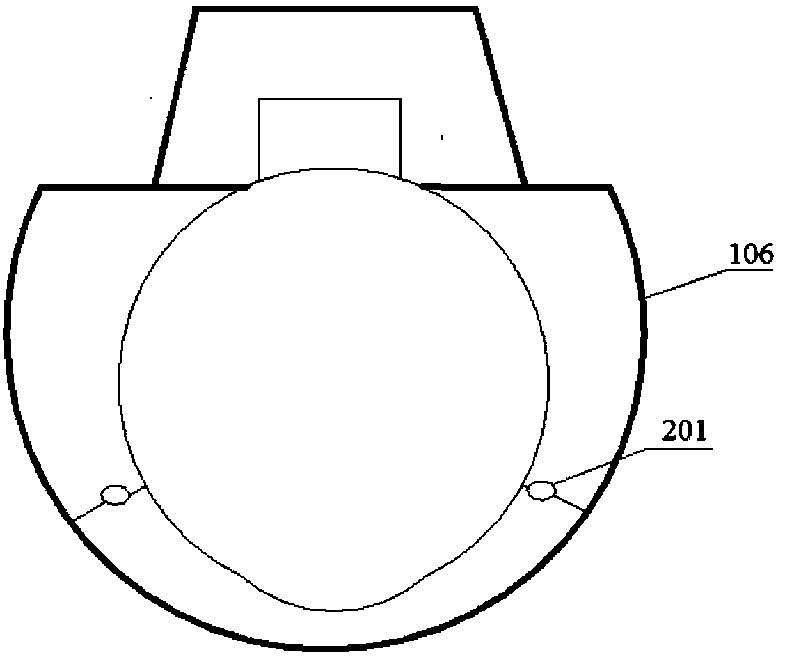 Submarine surfacing device