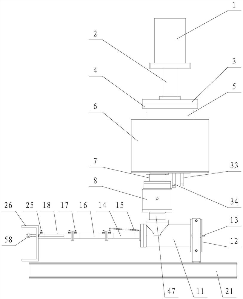 Large deep-sea organism high-pressure transfer device and transfer method thereof