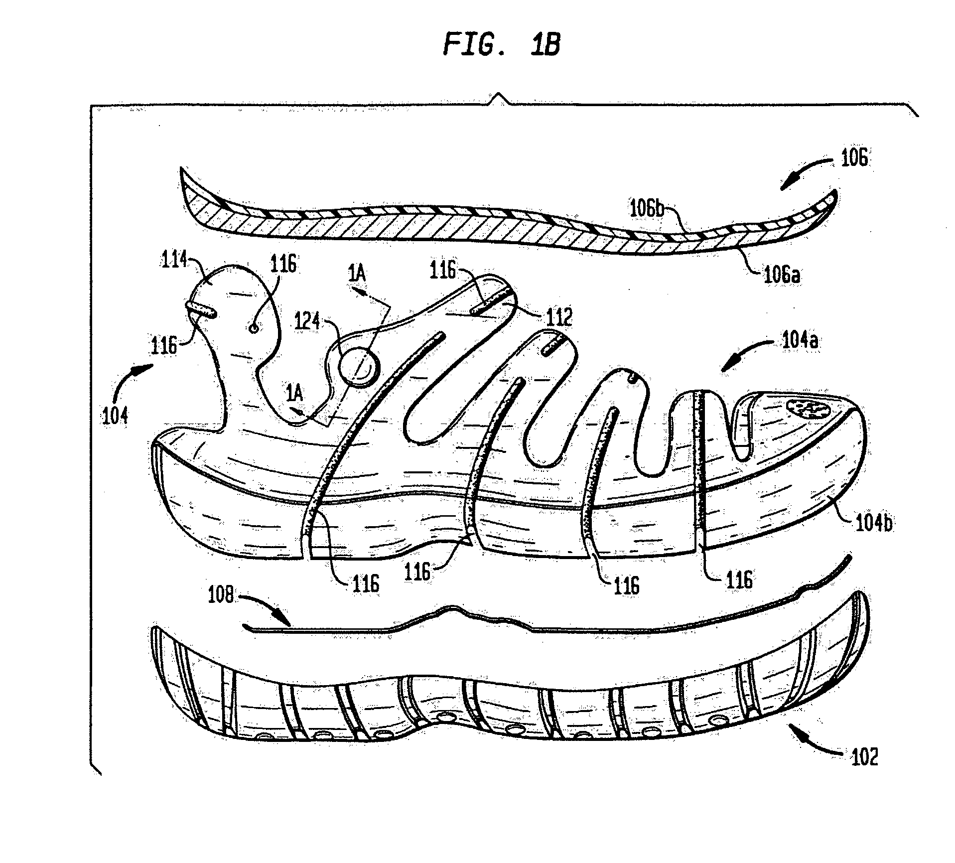 Shoe with anatomical protection