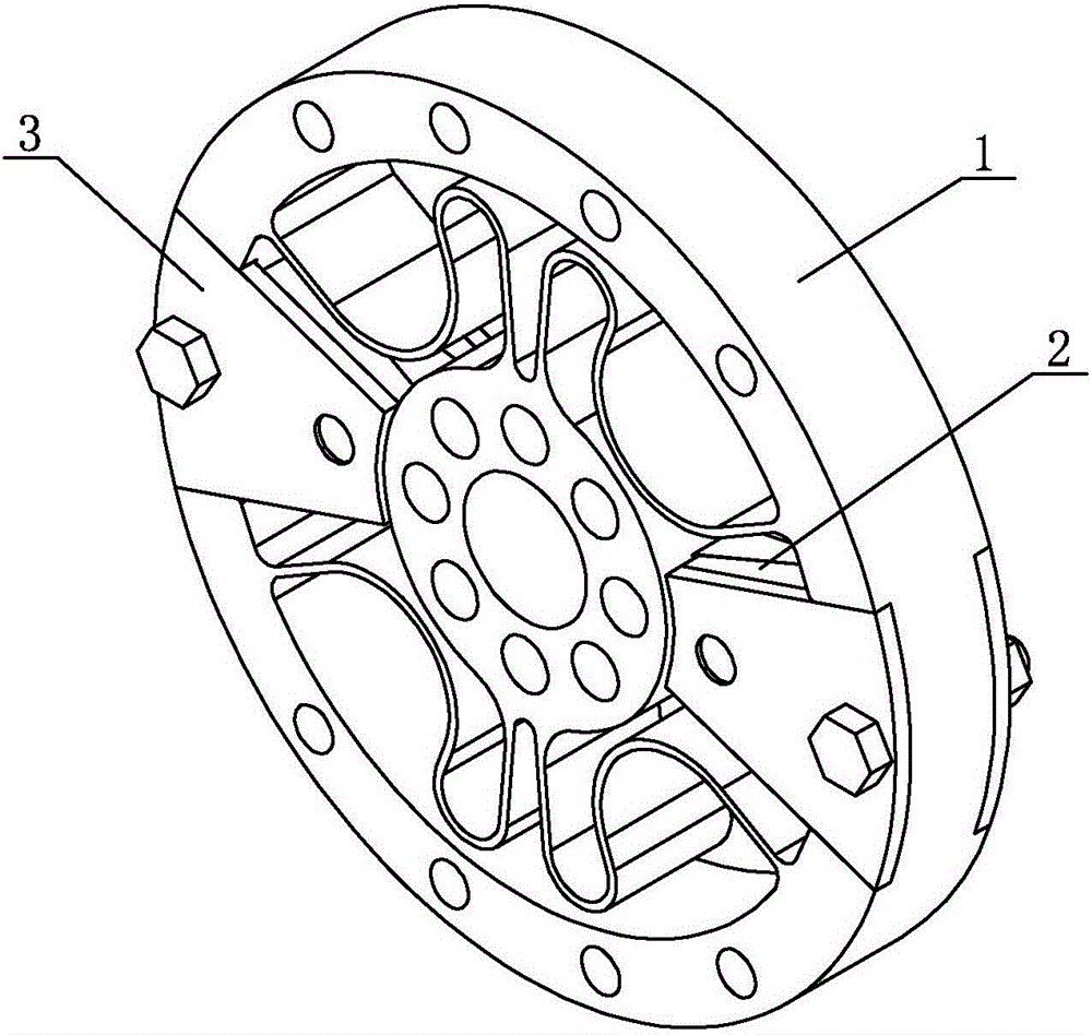 Passive vibration absorption elastic component for flexible robot joints