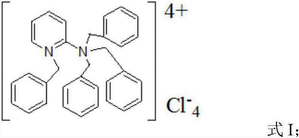 High-temperature acidizing corrosion inhibitor based on tribenzyl-(2-benzyl) pyridyl ammonium chloride