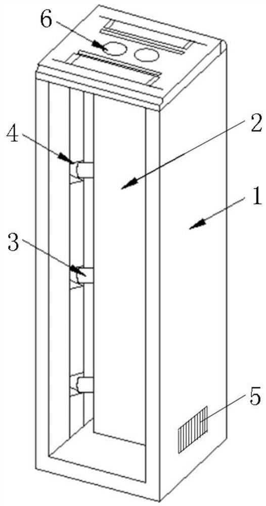 Server cabinet and easy-to-disassemble, assemble, maintain and install structure thereof