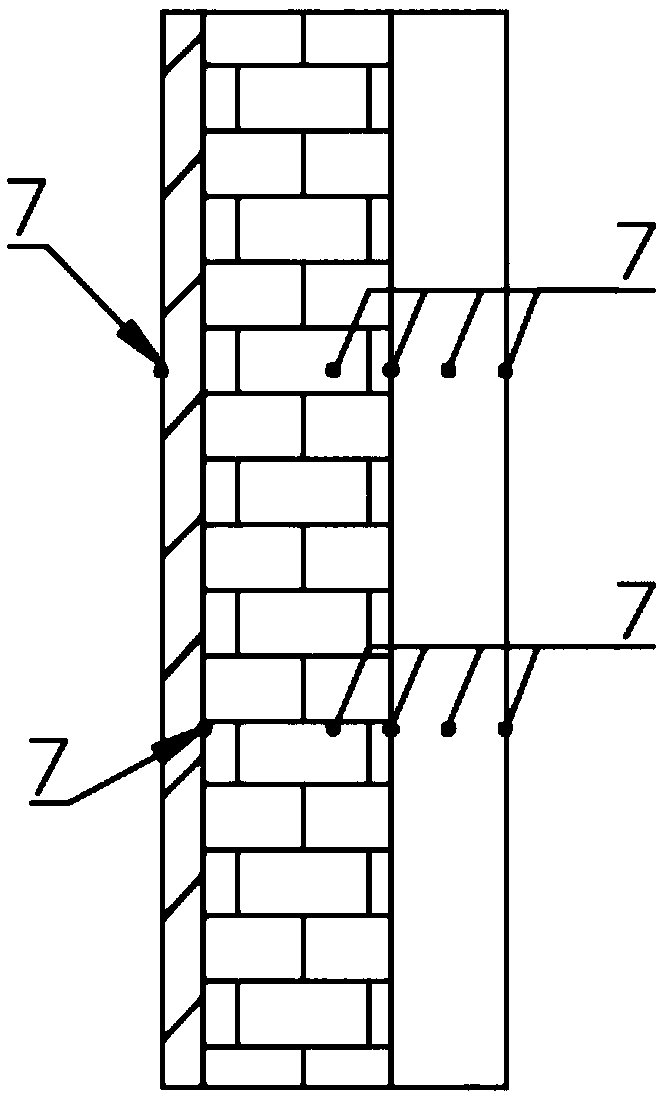 Method for comparison test of thermal performance of two walls and test device