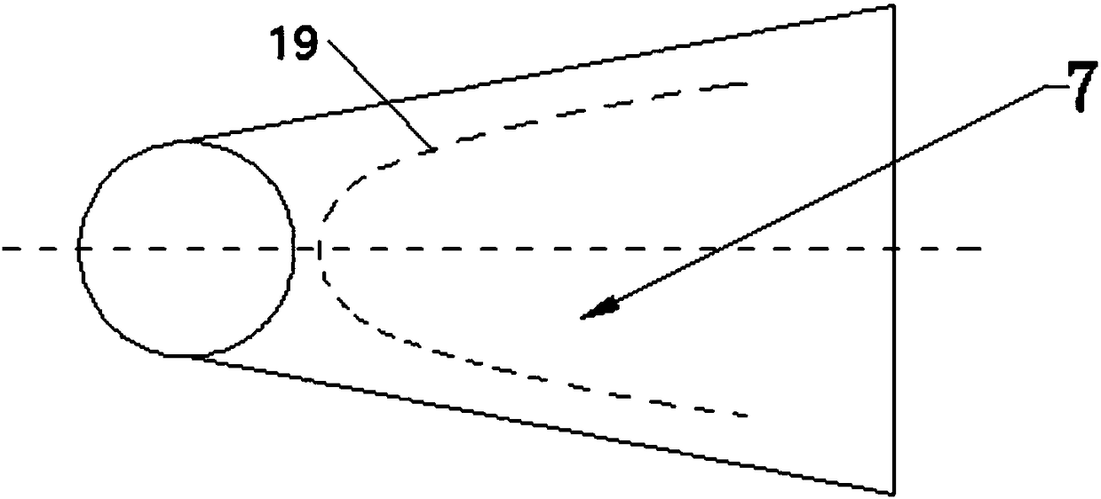 Combined wind-driven grain cleaning machine and combined wind-driven grain cleaning method thereof