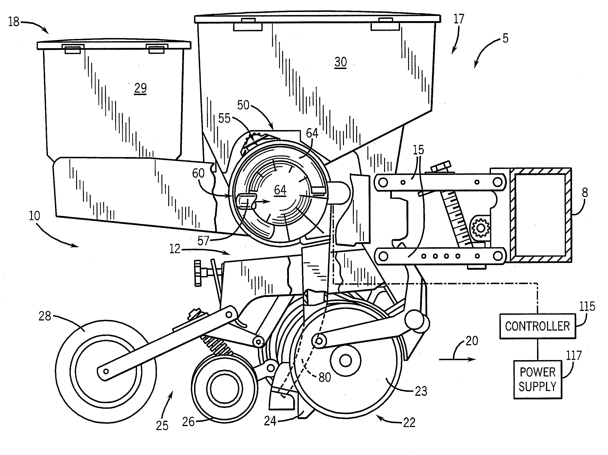 Direct drive electric seed metering system