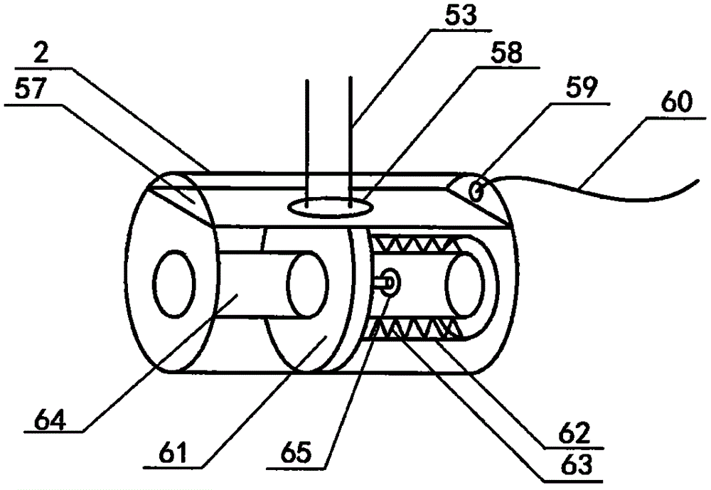 Disinfecting and dosing device for ear-nose-throat department