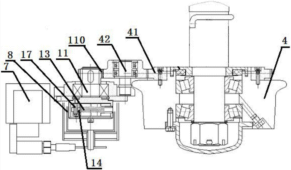 Hydraulic railclamping braking system of mine endless rope winch