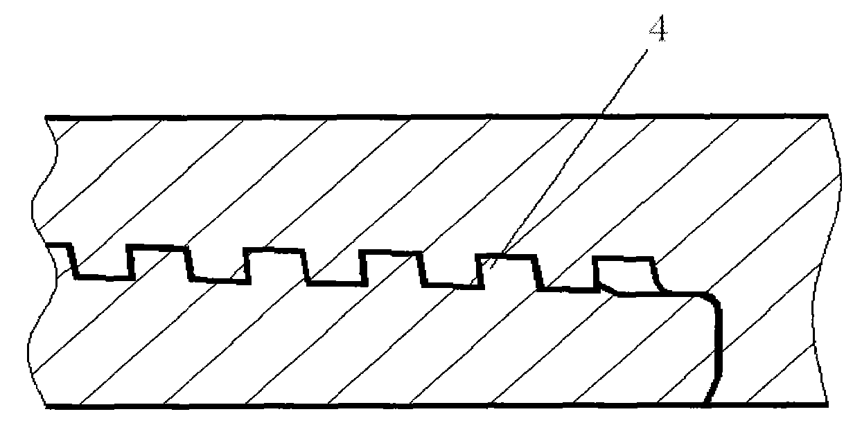 Torque shoulder of special screwed nipple for oil tubes and sleeves