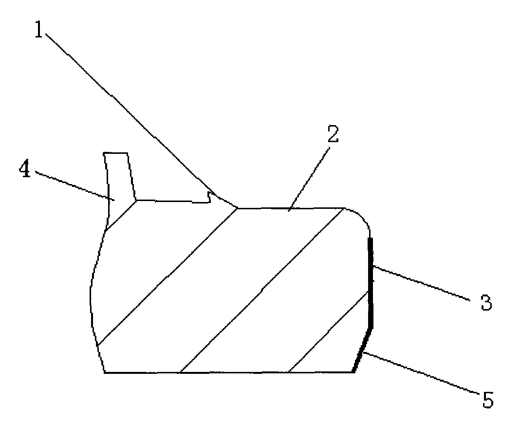 Torque shoulder of special screwed nipple for oil tubes and sleeves