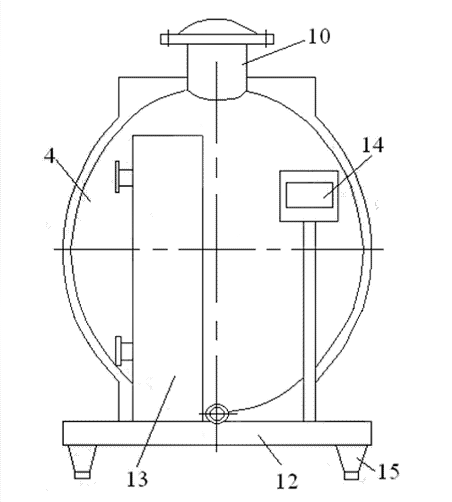 Quick-refrigerating type milk-storing cool storage tank