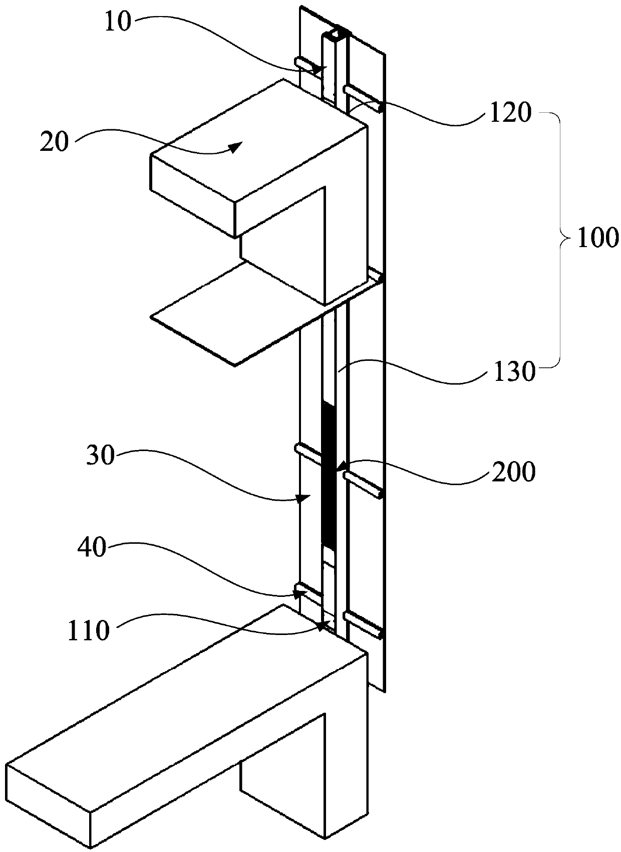 Building facade frame and building facade system