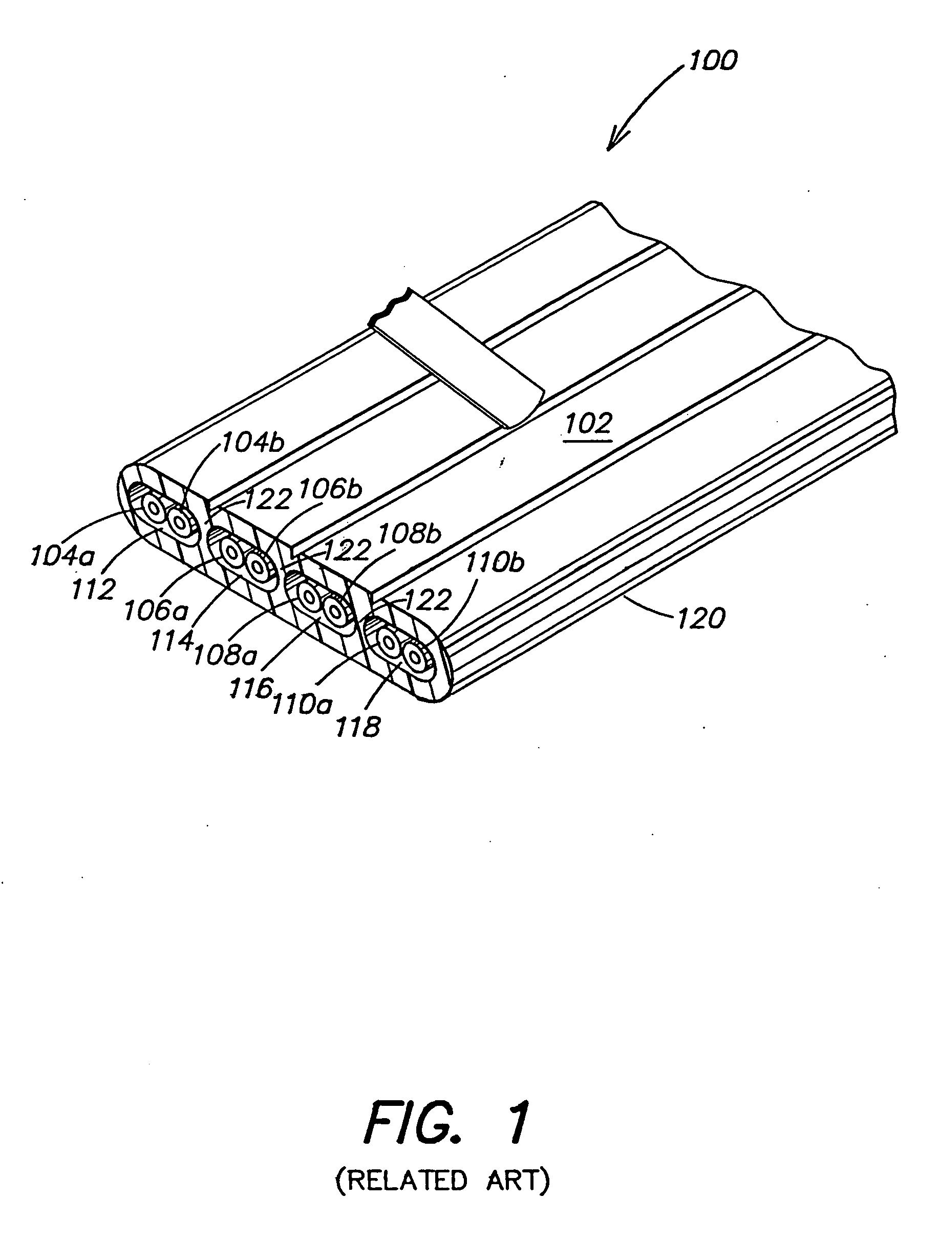 Multi-pair data cable with configurable core filling and pair separation