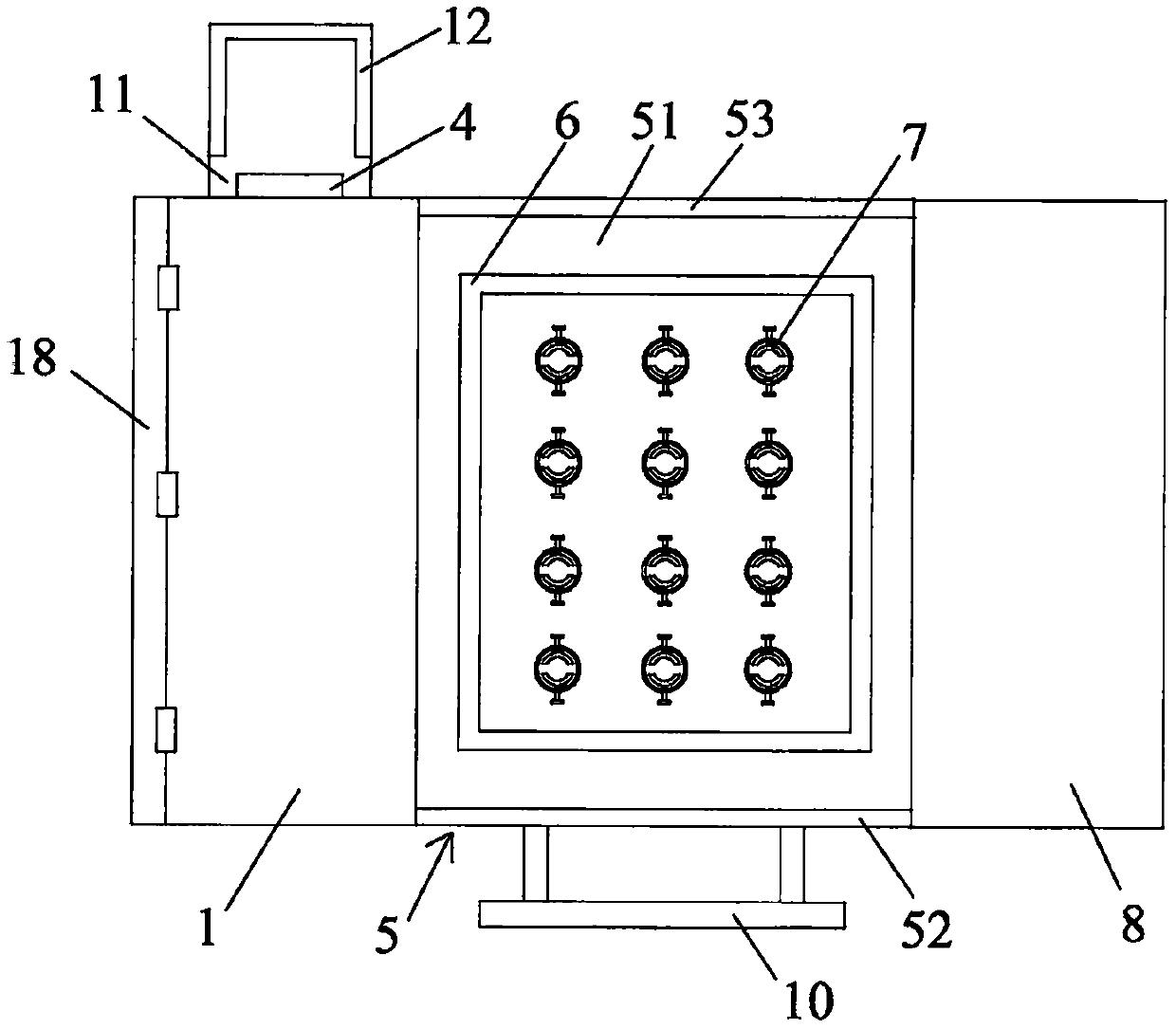 Transportation device for physical education instruments