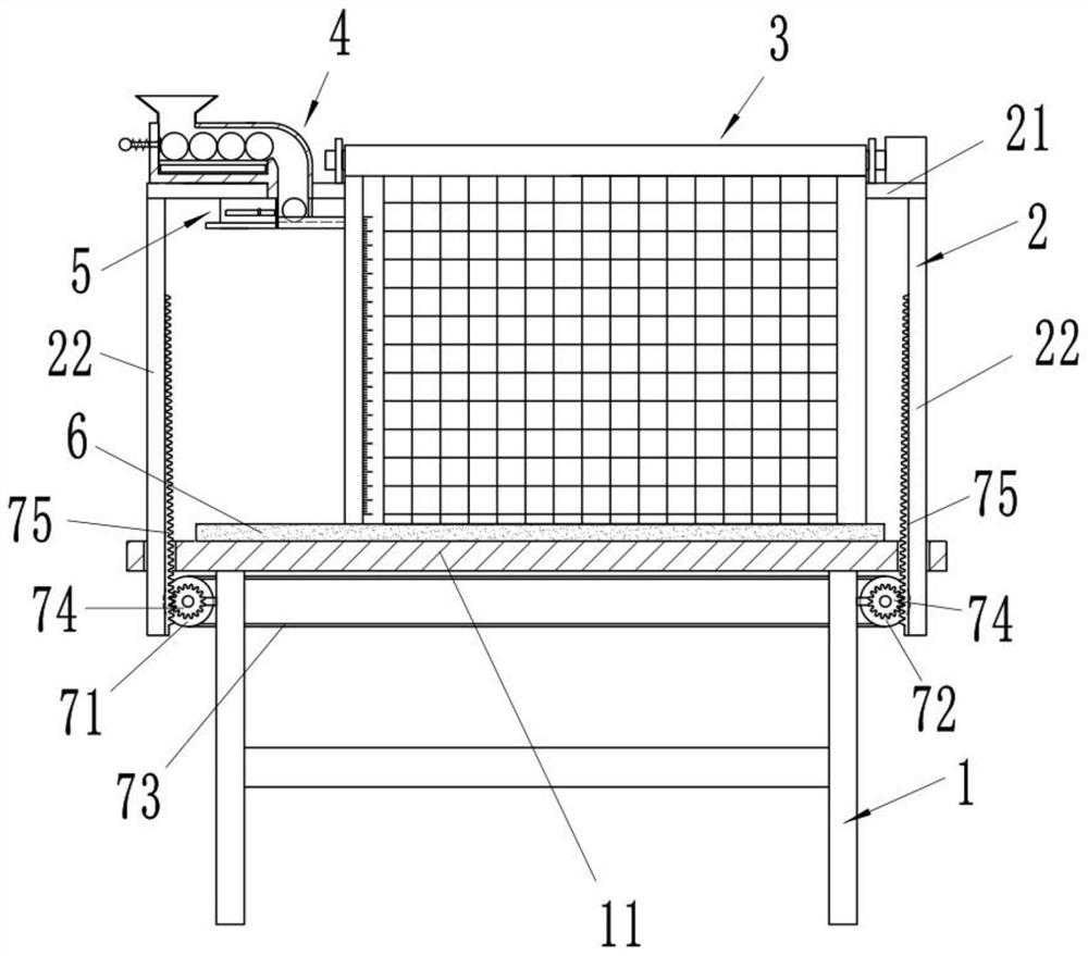 Horizontal projectile motion demonstration device for high school physics