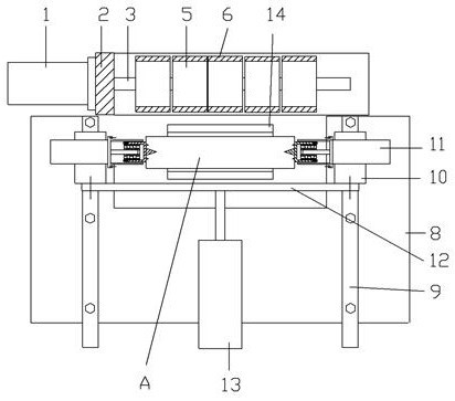 Wooden pole polishing machine