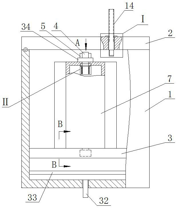 Liquid feeding device for white oil production