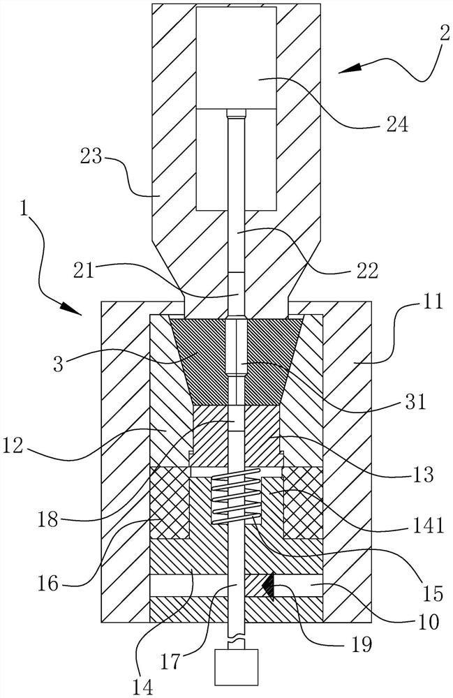 A kind of manufacturing method of fastener radial marking