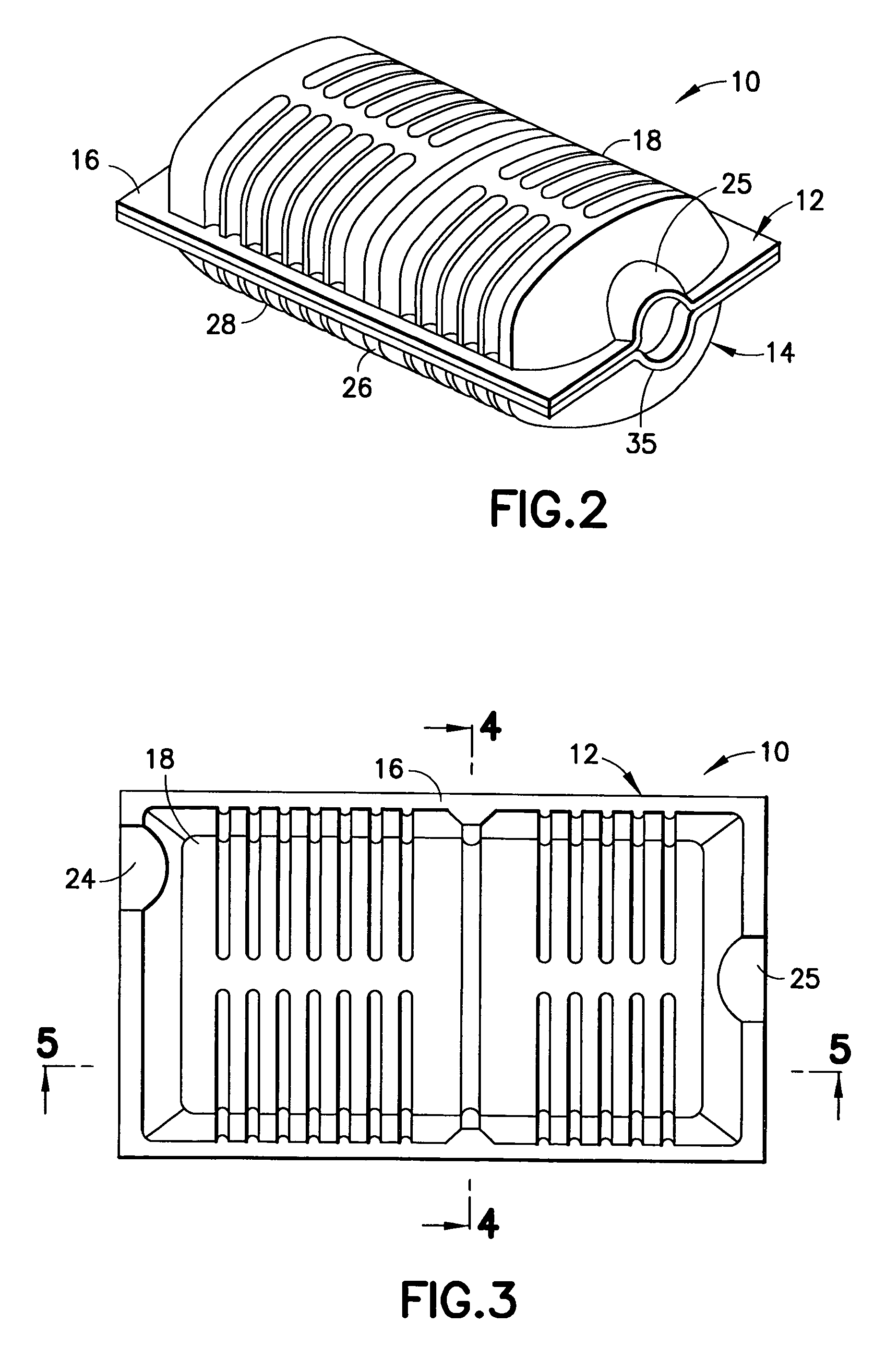 Muffler with internal heat shield