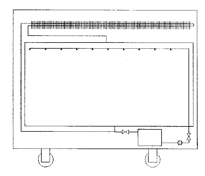 Adsorption type heat-storage electric-warming method and device thereof