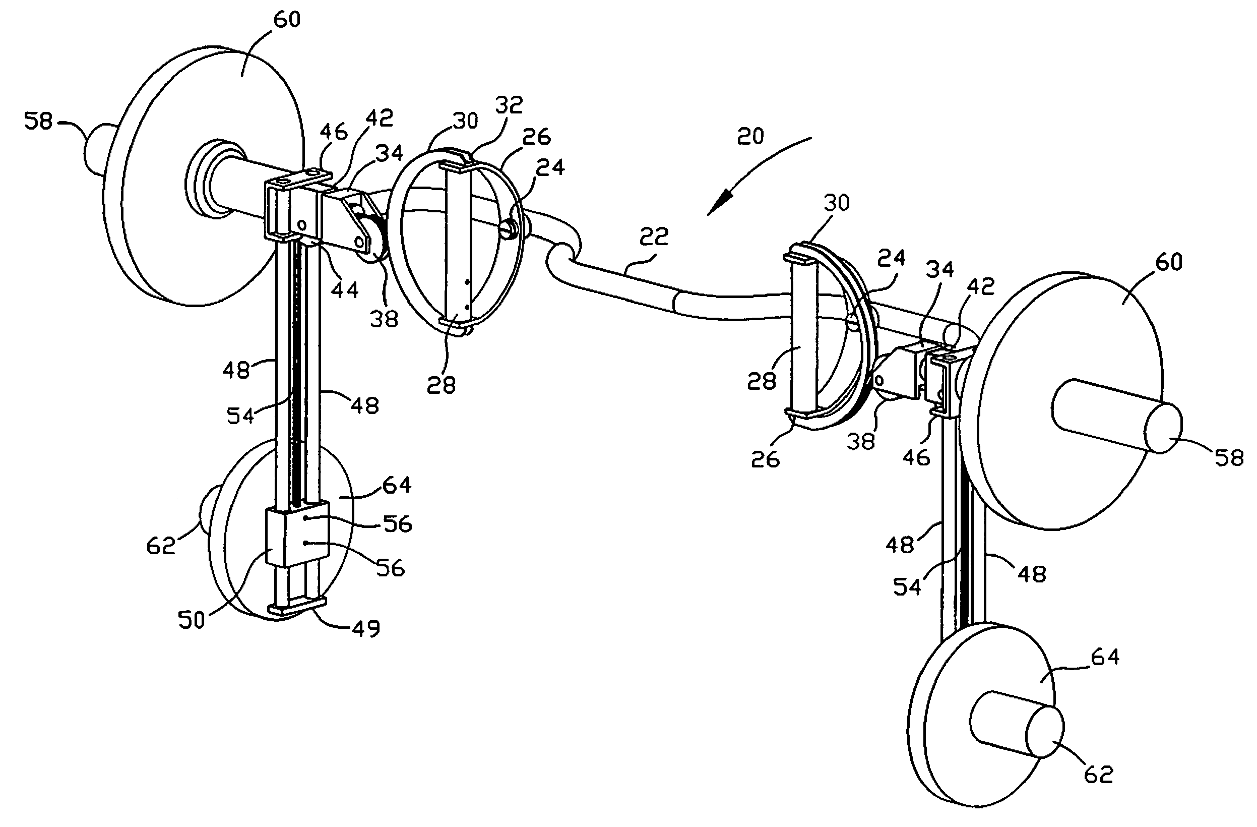 Weightlifting apparatus for pronation and supination exercises