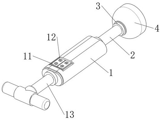 Vacuum suction type delivery device for obstetrics and gynecology department