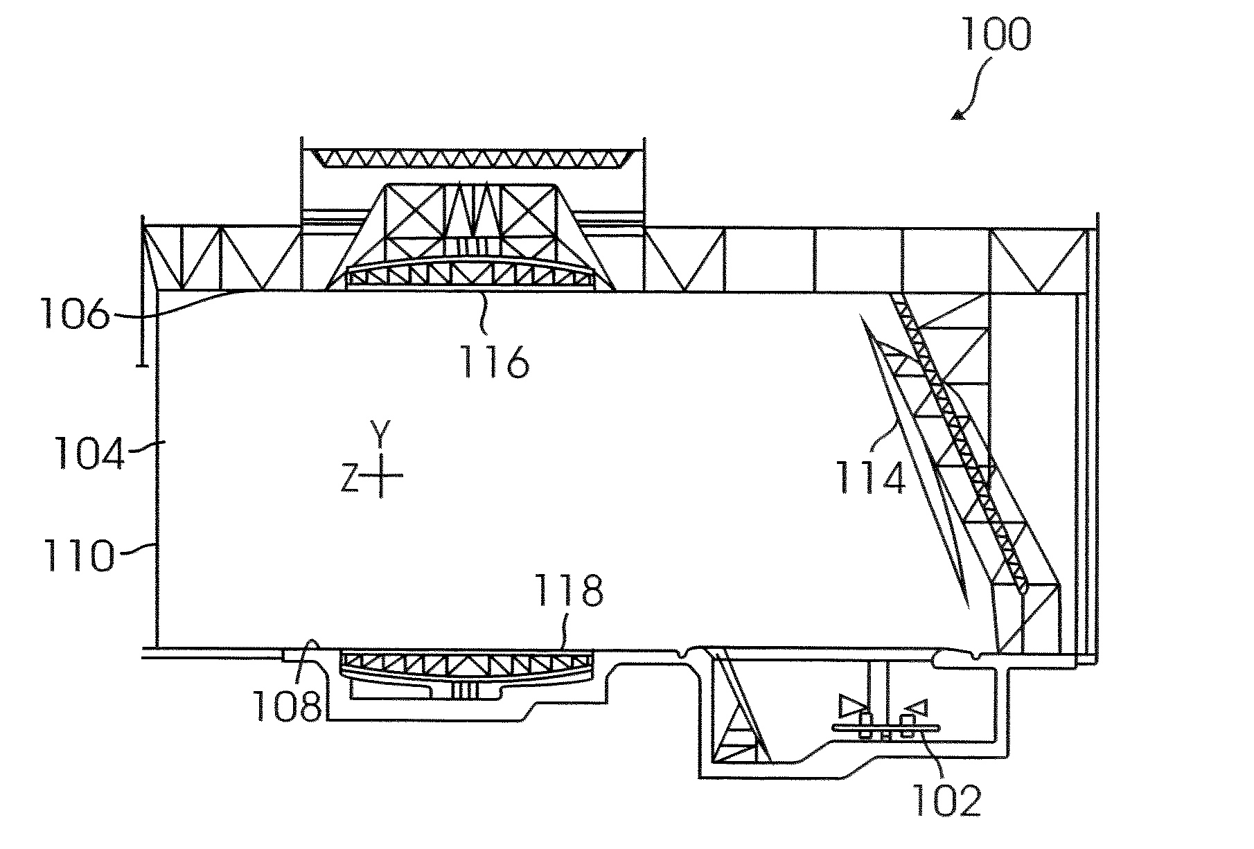 Field probe from the angular response of a rigid body