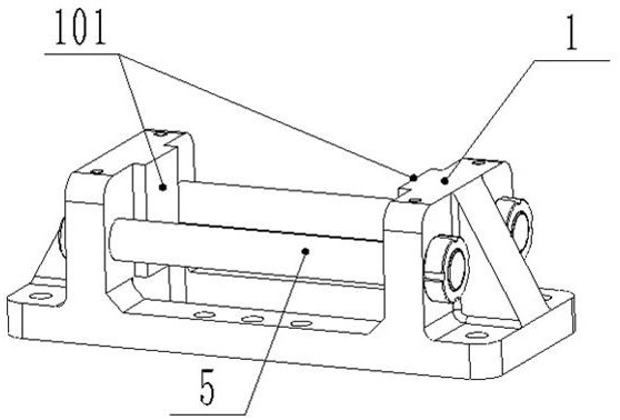 Steel bar clamping device