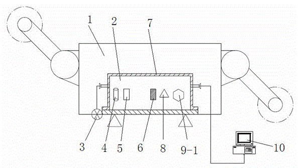 Absolute positioning device and method for coal shearer integrated with geological environment information