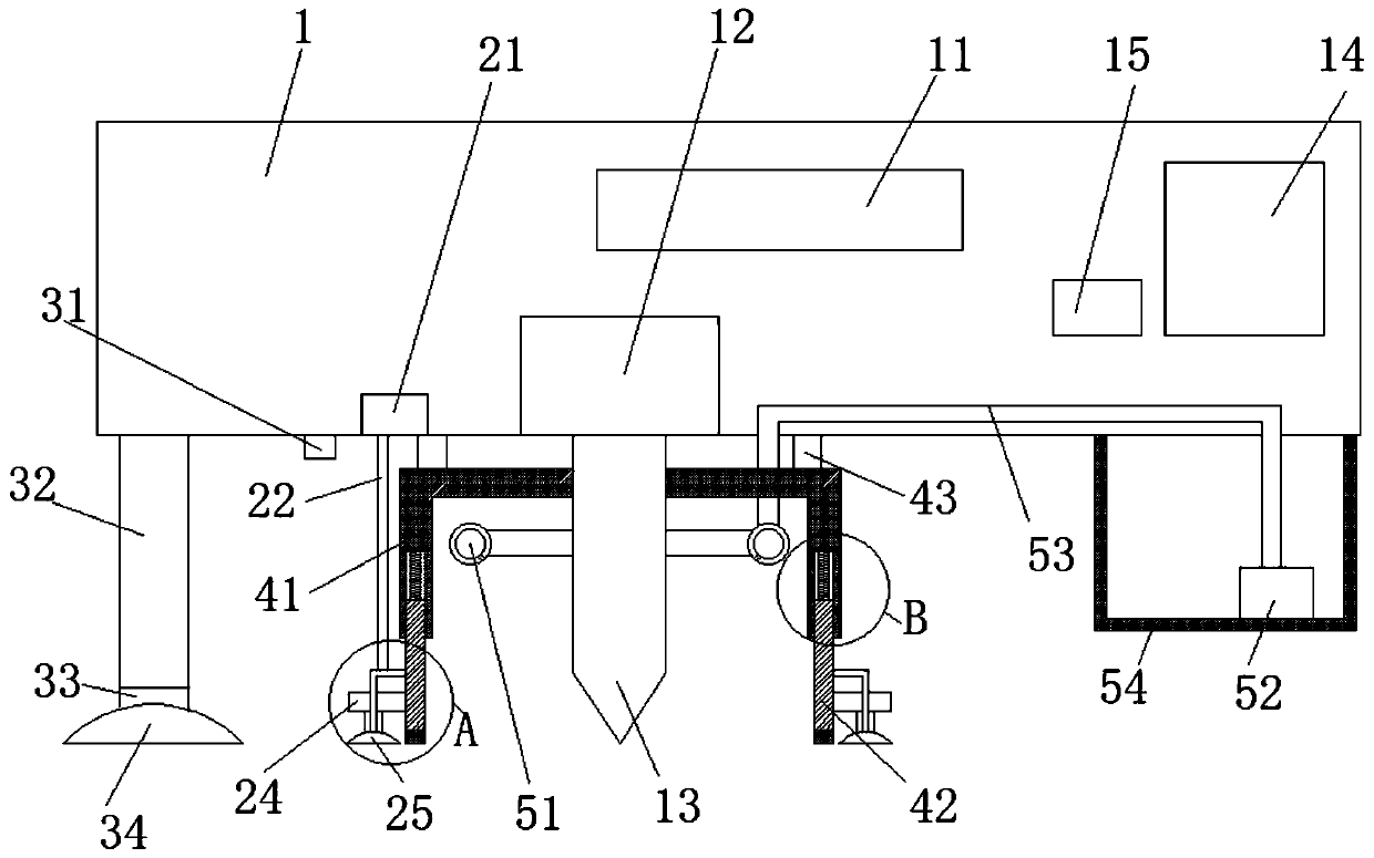 Sound insulation noise lowering type glass drilling machine