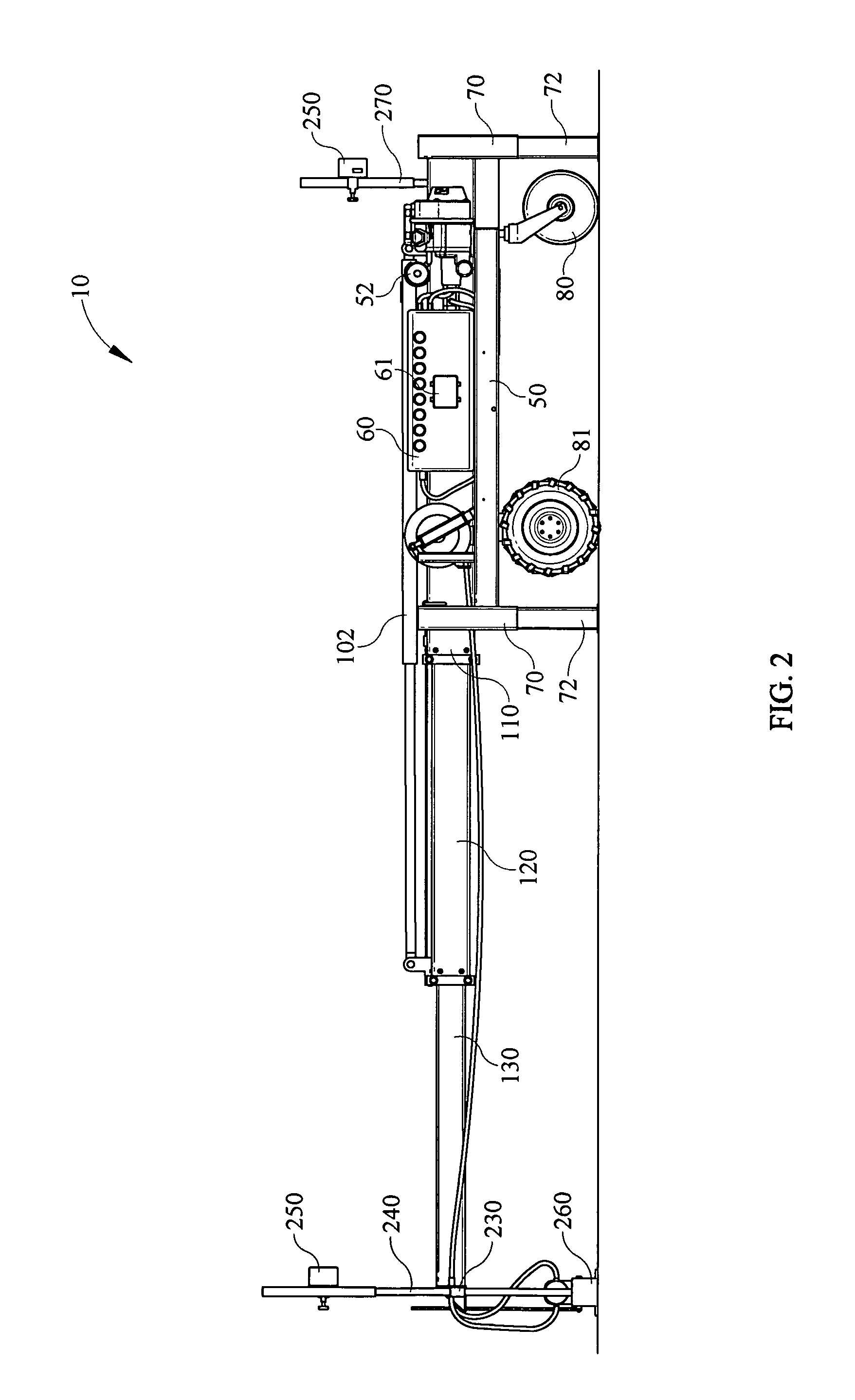 Apparatus for screeding concrete