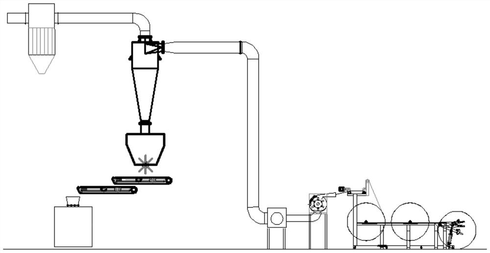 Pulp crushing equipment and method for production of cellulose fiber by solvent method