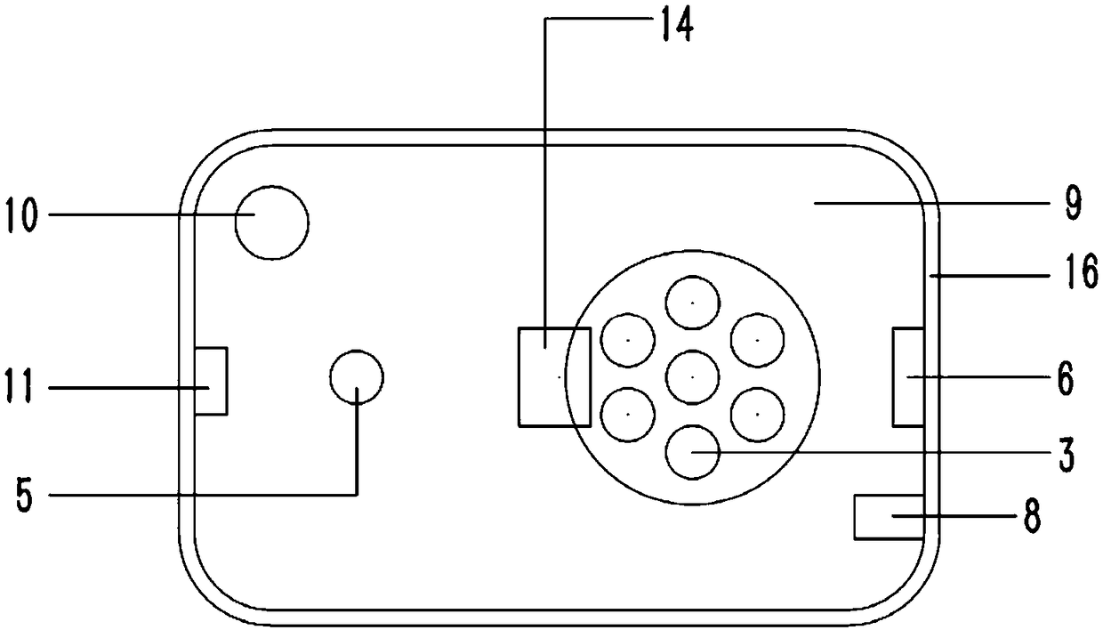 Integrated biogas desulfurizing device and method