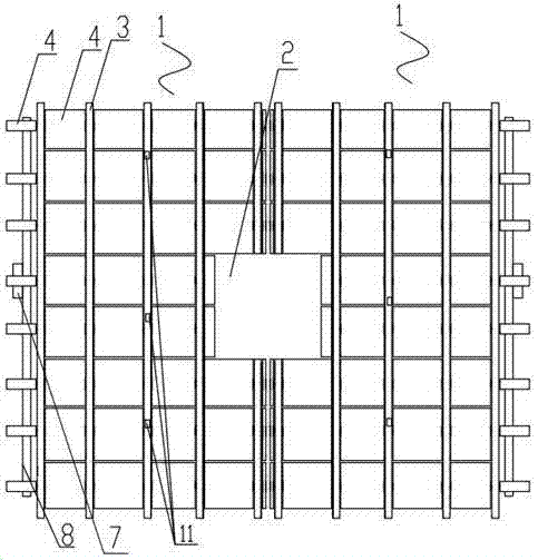 Tree-pit bottom support plate system