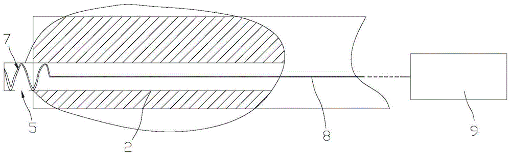 Endoscope and device with same