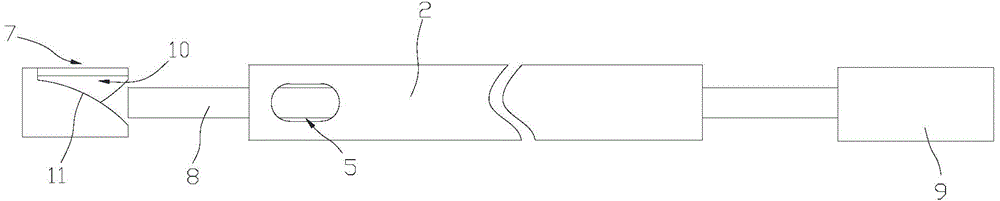 Endoscope and device with same