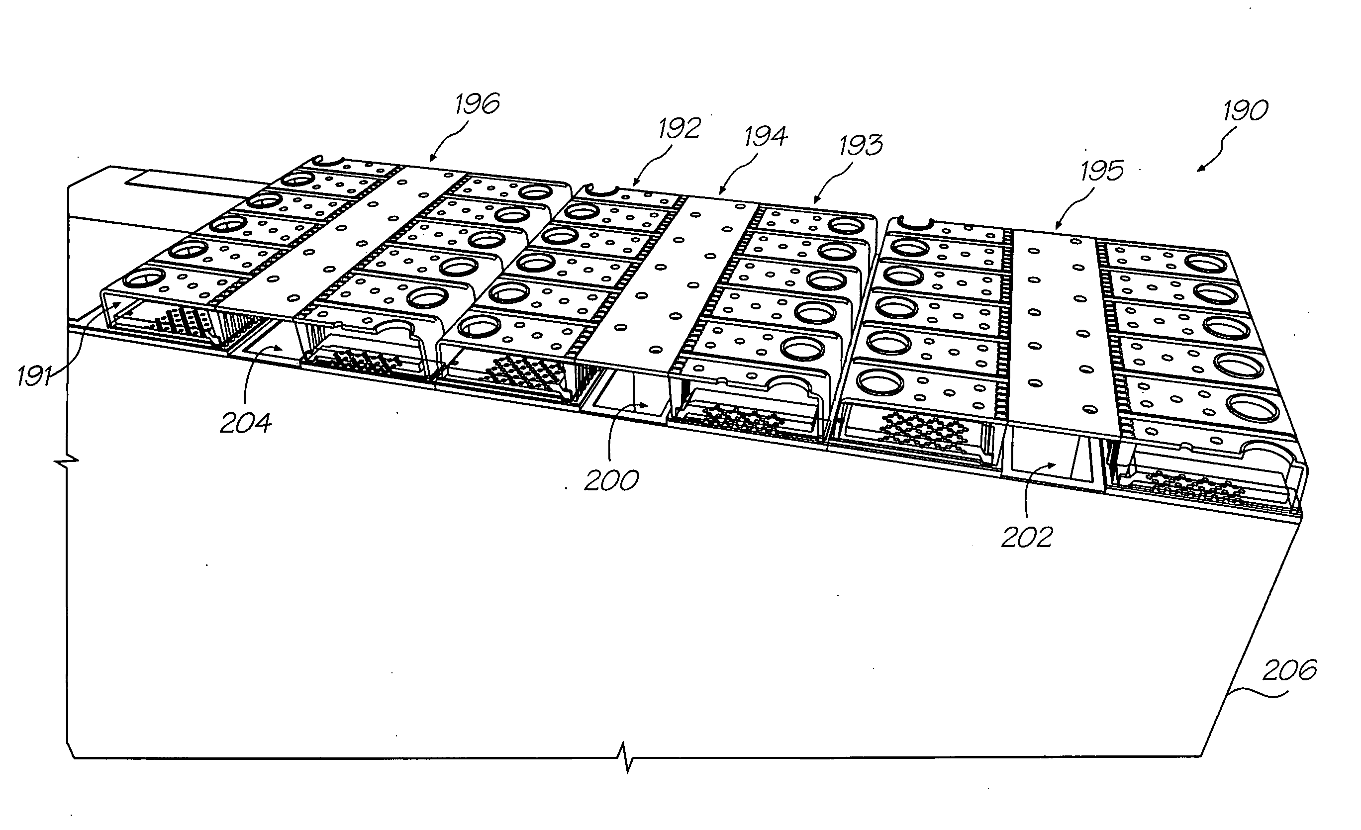 Printhead integrated circuit with low droplet ejection velocity