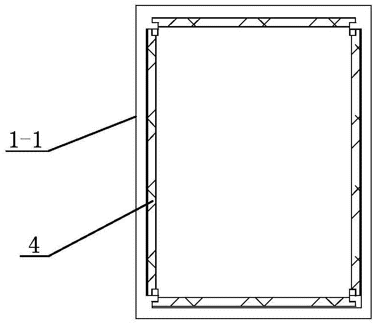 An attached air duct system for building exterior walls