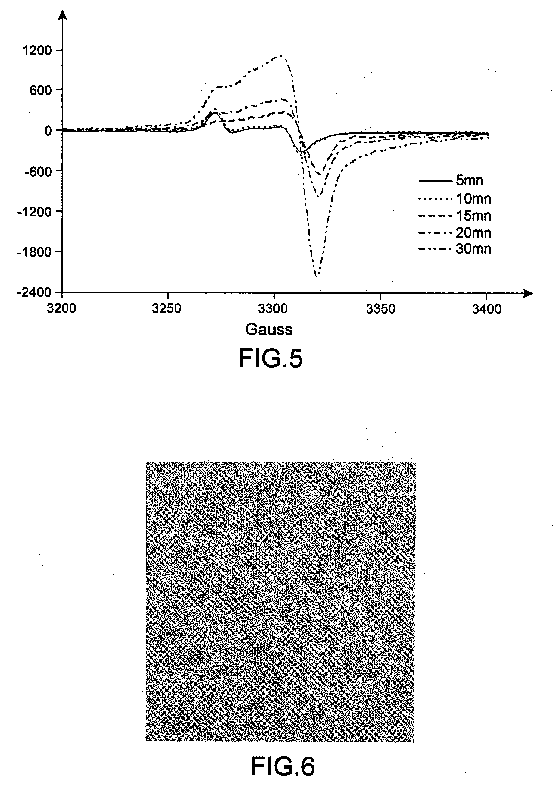 Chemical modification process for a deep polymeric matrix