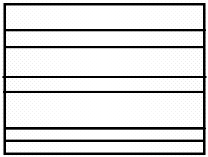 Laminated neutron radiation shielding composite material and preparation method thereof