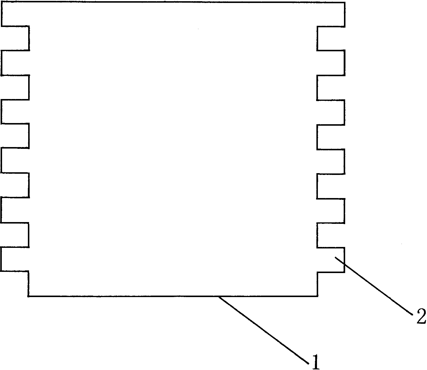 Double-nest-door multifunctional one-eighth queen bee mating box