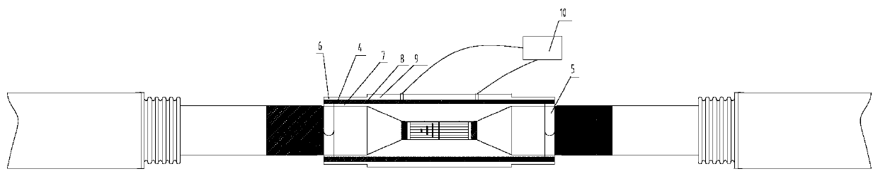 35kV - 220kV casting-type cable body fusion joint and making method thereof