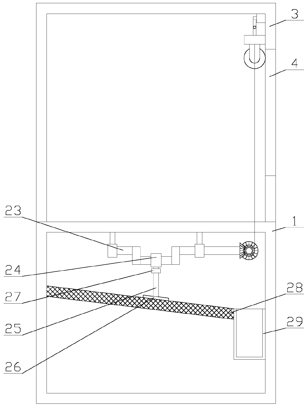 Environment-friendly numerical control machine tool with cleaning function