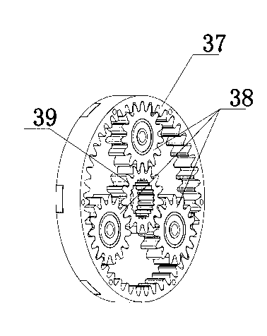 Bicycle transmission speed changing mechanism