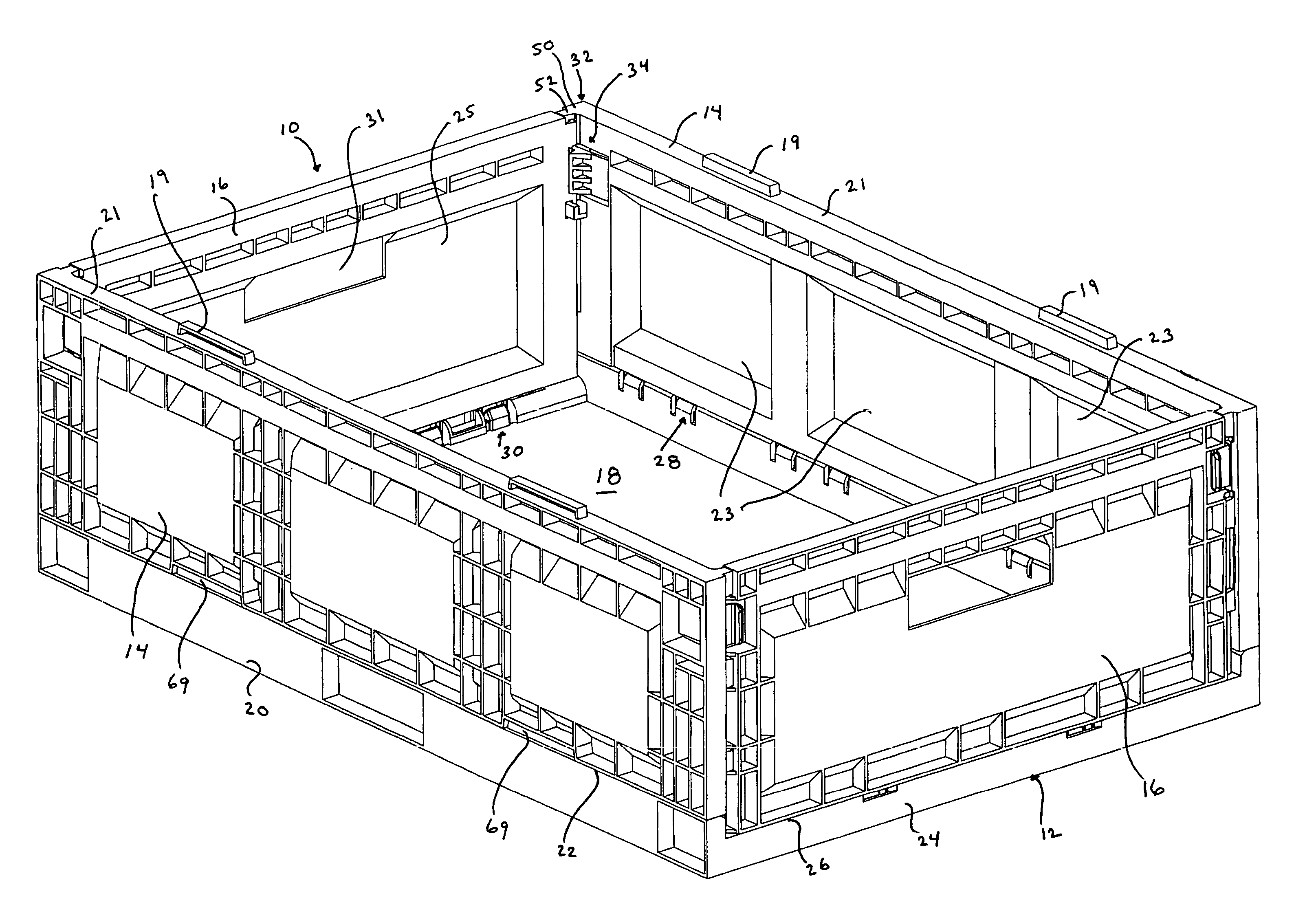 Collapsible container