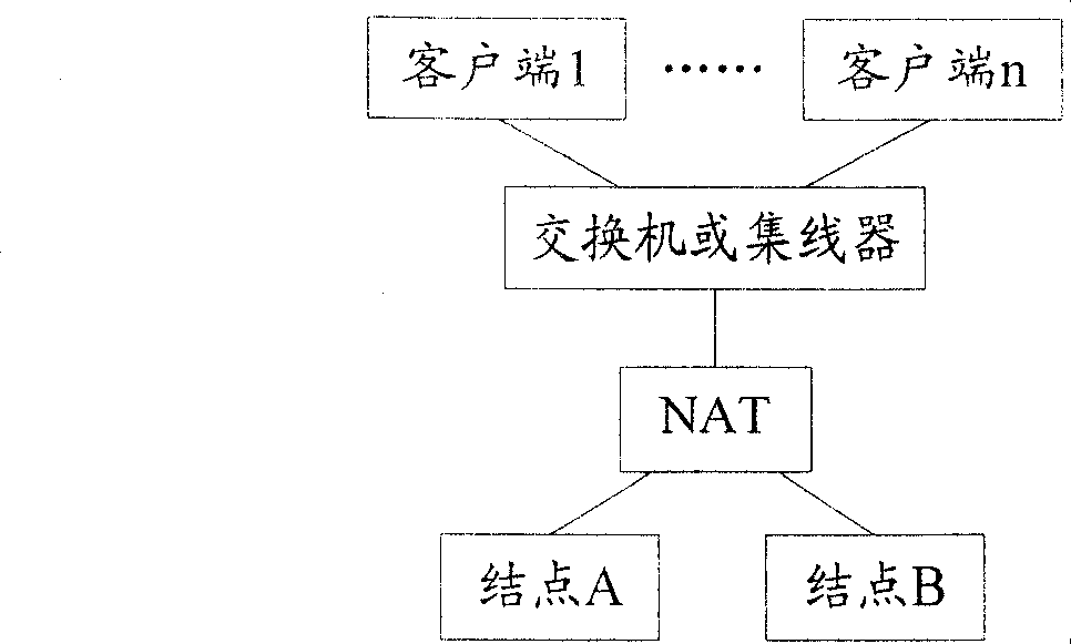 Method for realizing virtual IP protocol