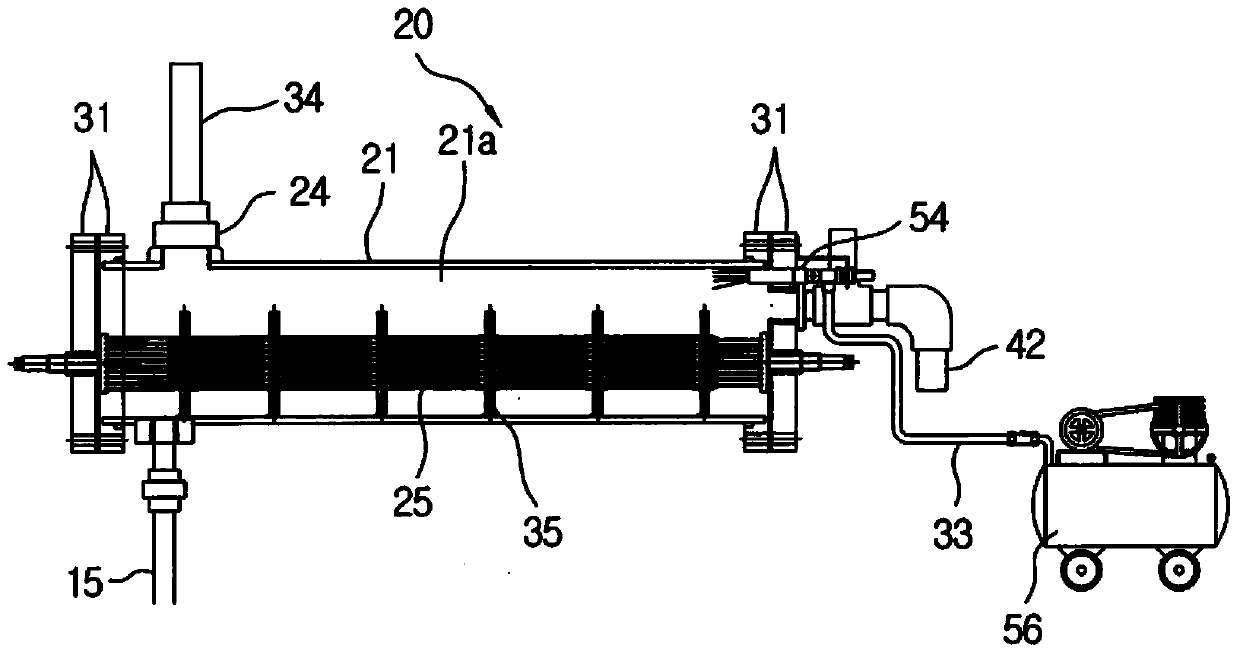 Open-cell type apparatus for preparing sodium hypochlorite