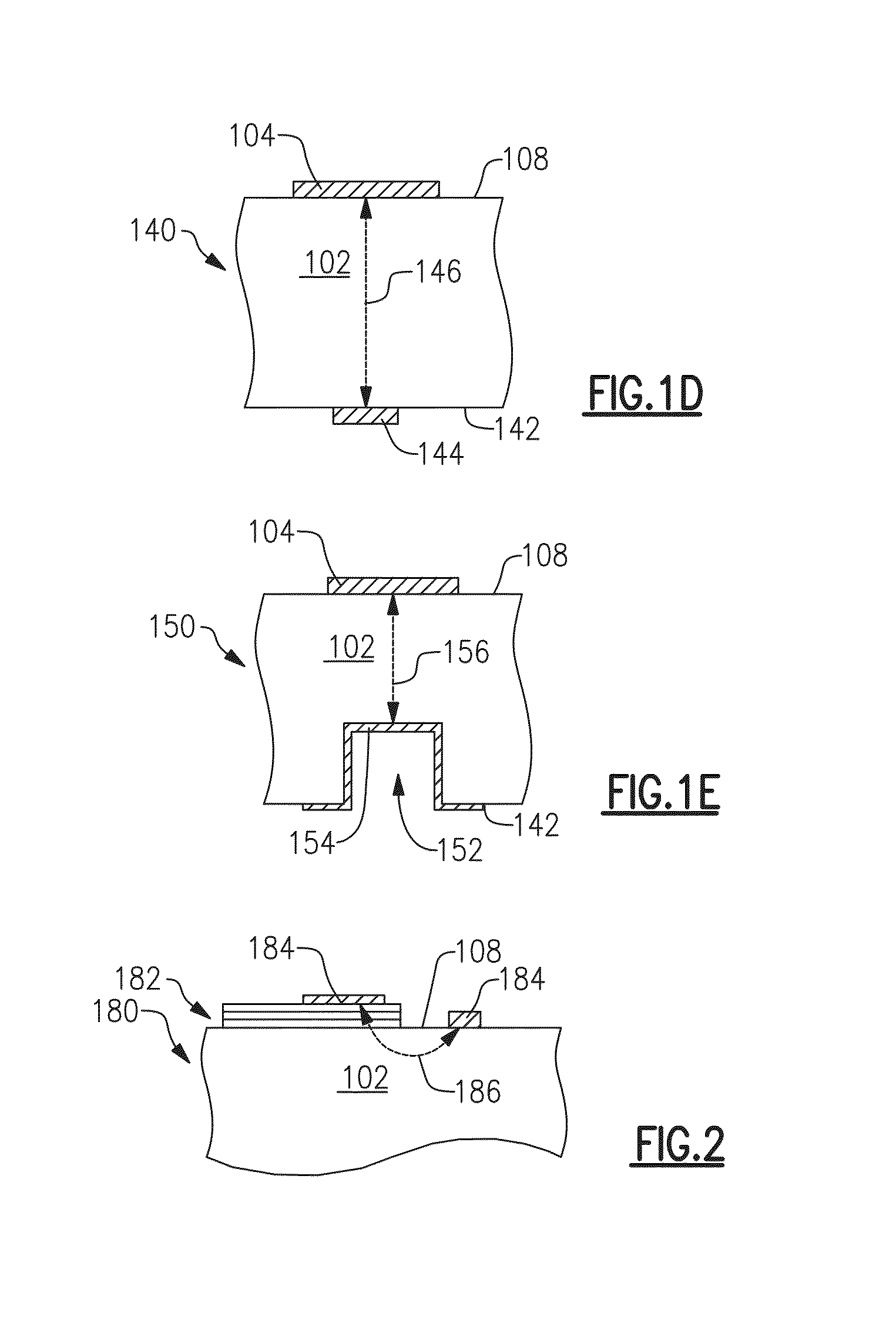 Devices and methods related to interconnect conductors to reduce de-lamination