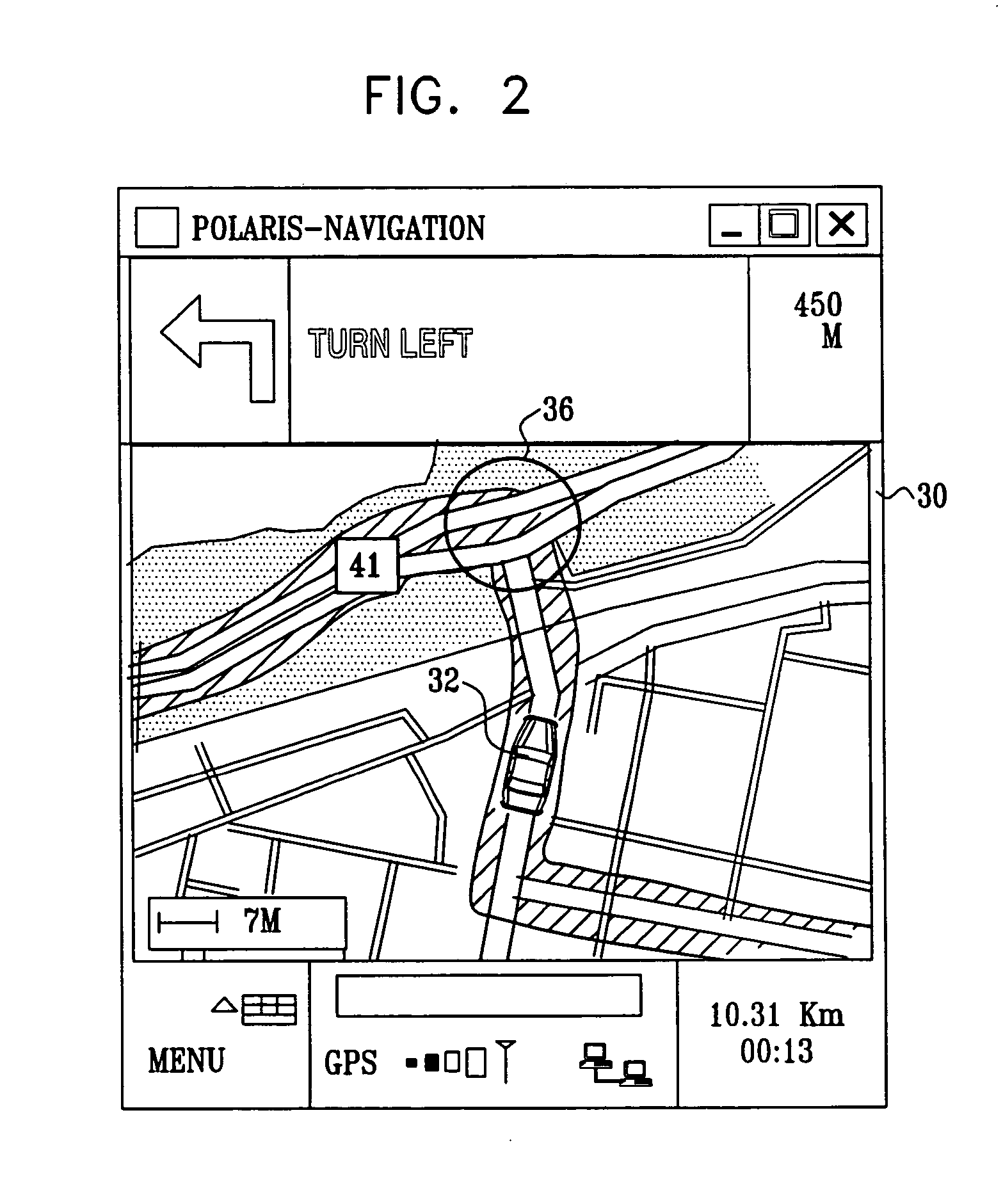 Selective download of corridor map data